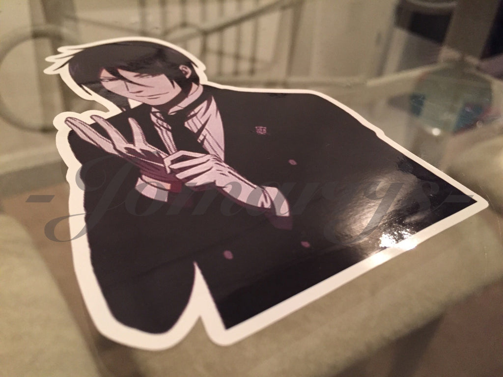 Black Butler Kuroshitsuji Anime - Sebastian Michaelis Sticker Decal Vinyl manga