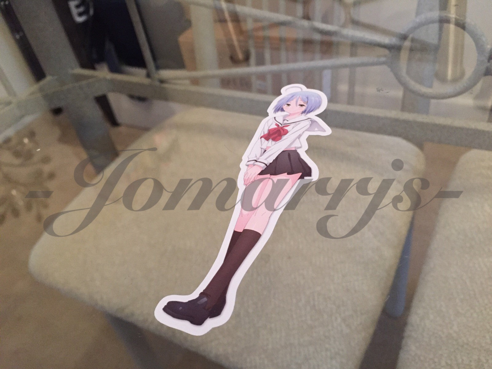 Trinity Seven - Anime - Hijiri Kasuga Sticker Decals Vinyl binder laptop console