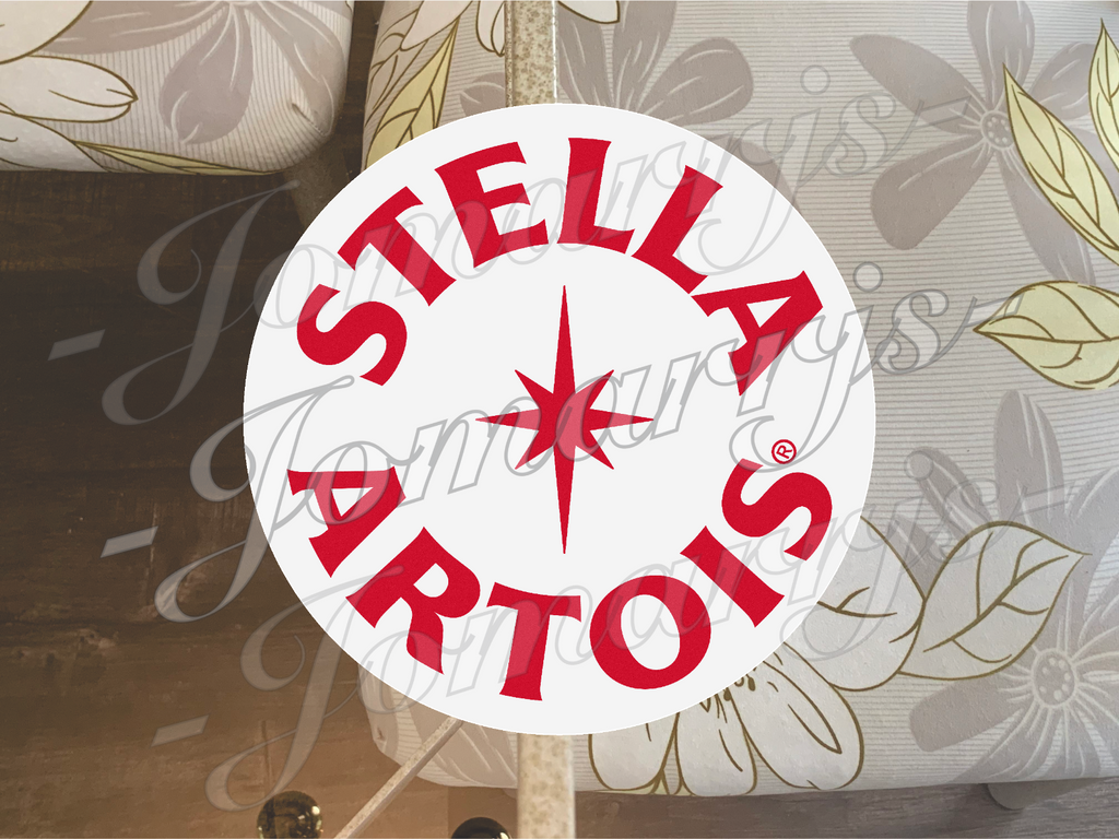 Stella Artois Premium Lager Belgium Beer Logo Sticker Decal waterproof 2"-18"