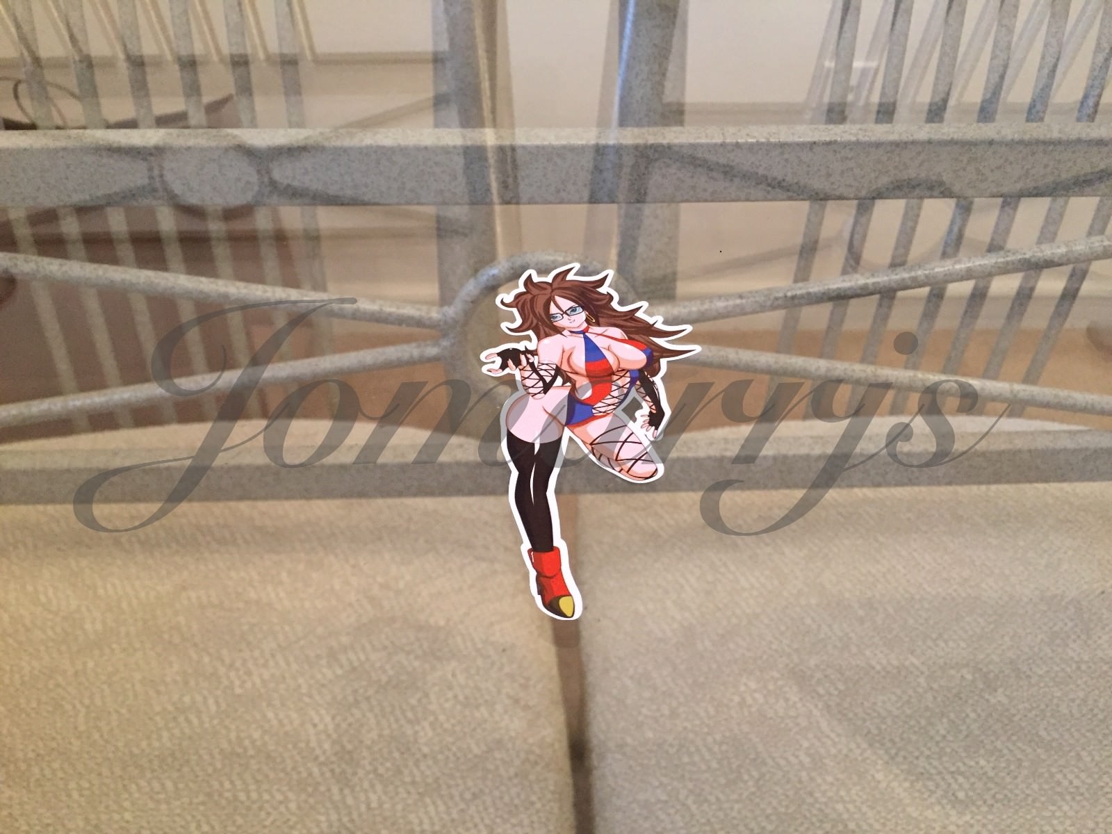 Dragon Ball Z Anime Android 21 Bikini Sun Fun Sticker Decal Vinyl Sign Comic DBZ