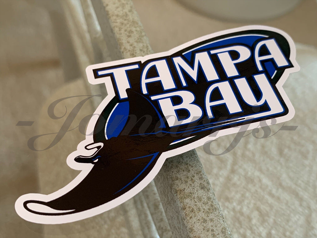 Tampa Bay Devil Rays Baseball Logo MLB Sticker Decal Vinyl Sz: 2"-18" waterproof