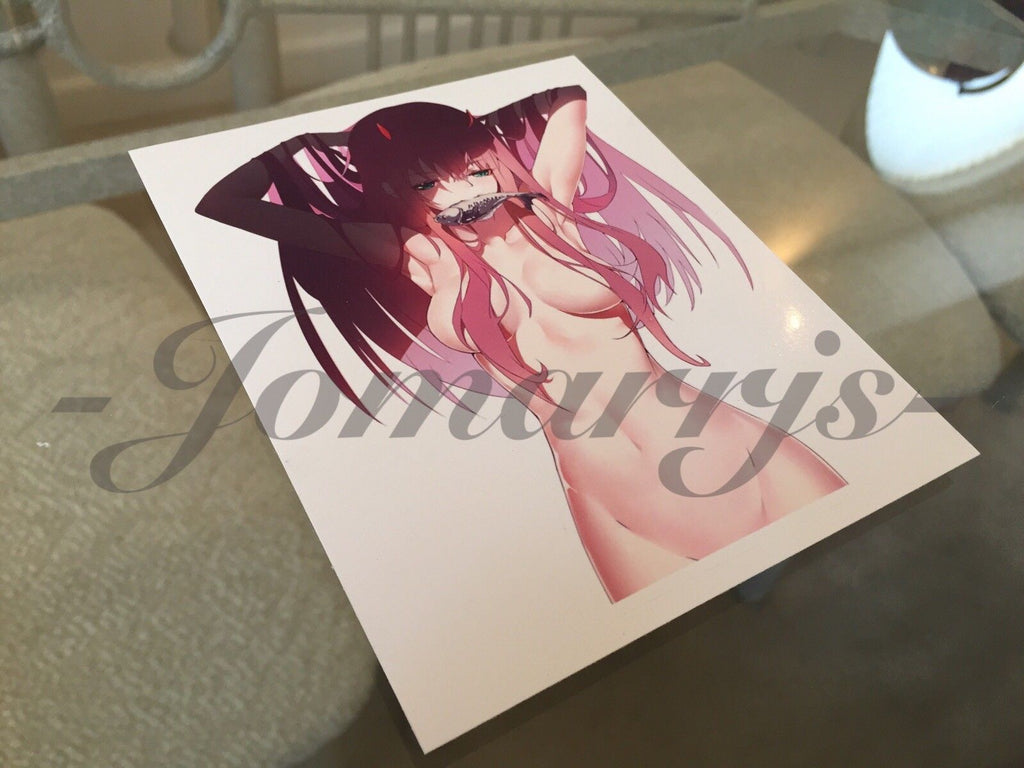 Darling in the Franxx Anime - 002 "Zero Two" "Reveal" Sticker Decal Vinyl manga