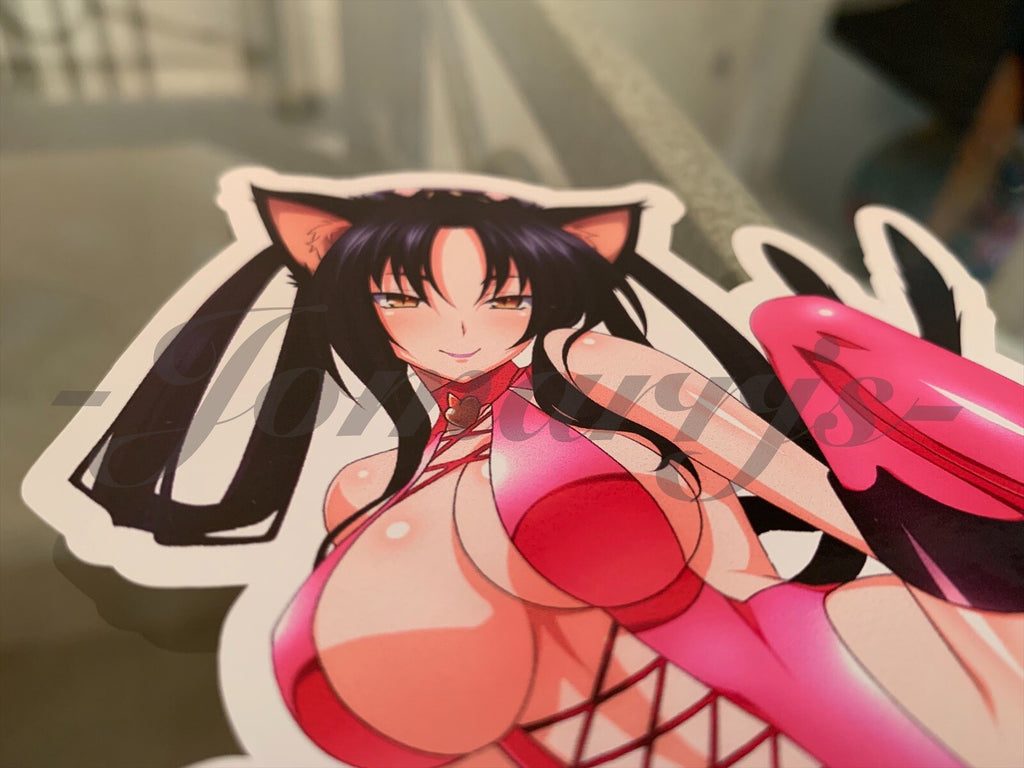 Highschool DxD - Anime Kuroka Toujou Bikini Sun Fun Sticker Decal high school