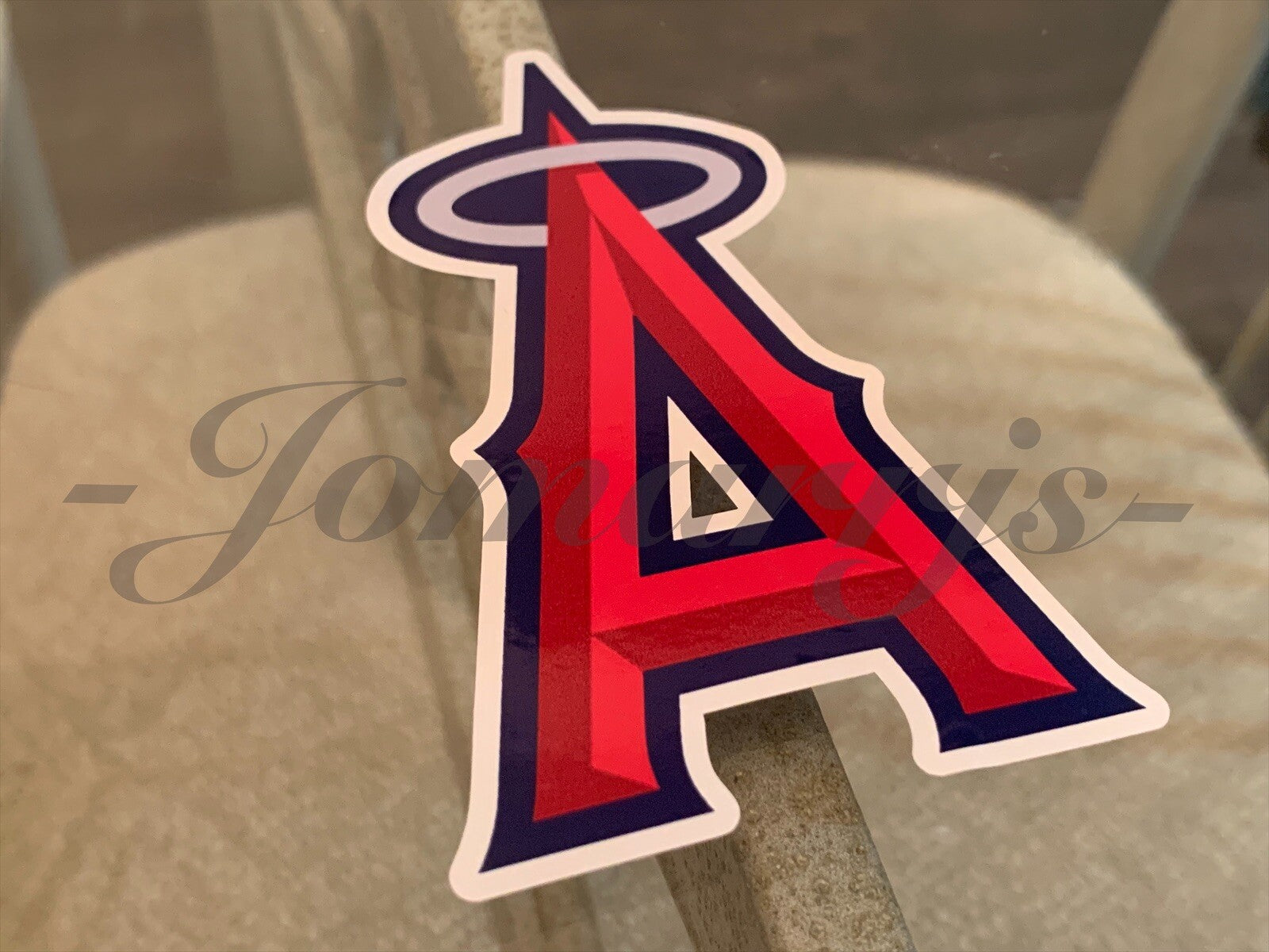 Los Angeles Anaheim Angels Baseball Team Logo MLB Sticker Decal 2-18" waterproof