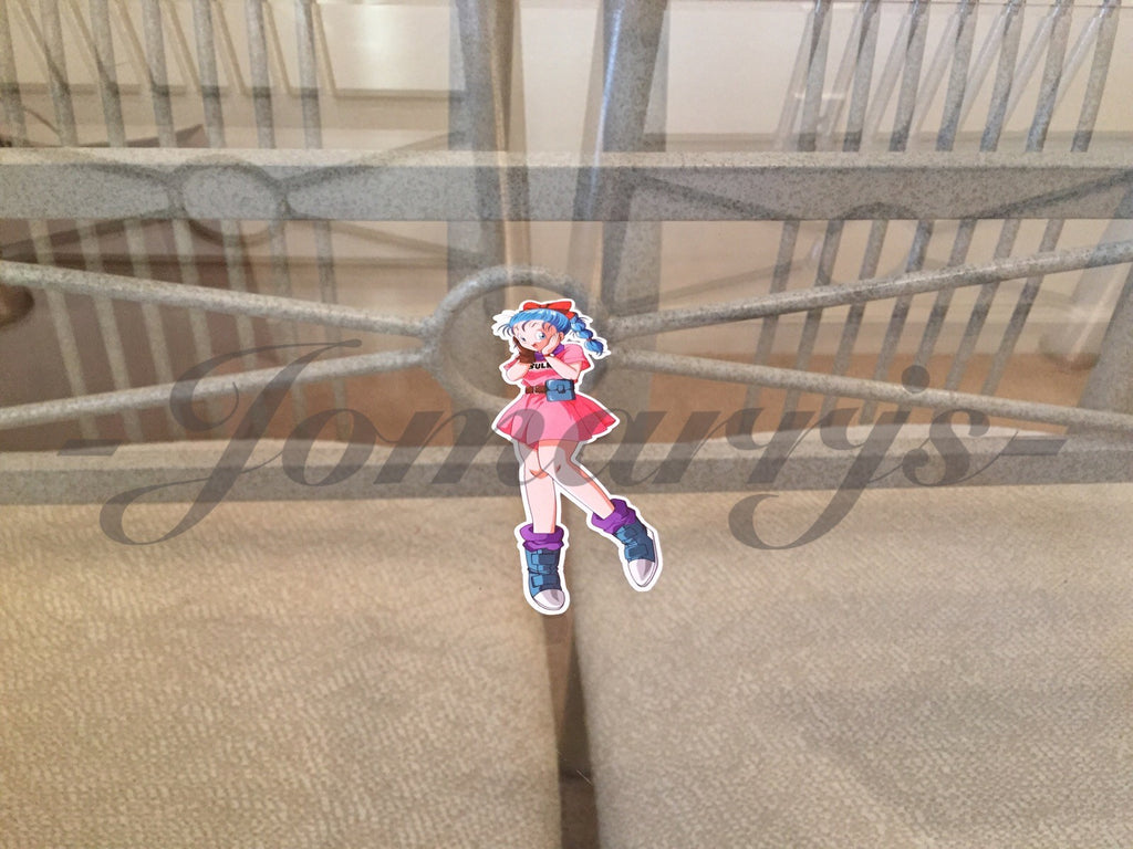 Dragon Ball Z Anime Bulma Sticker Decal Vinyl Comic DBZ