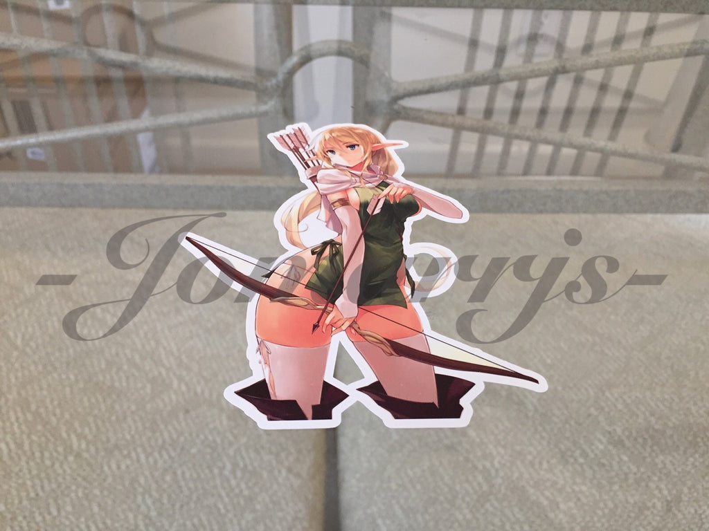 Gate - Anime - Tuka Luna Marceau "Arrows" Sticker Decal Vinyl Comic laptop manga