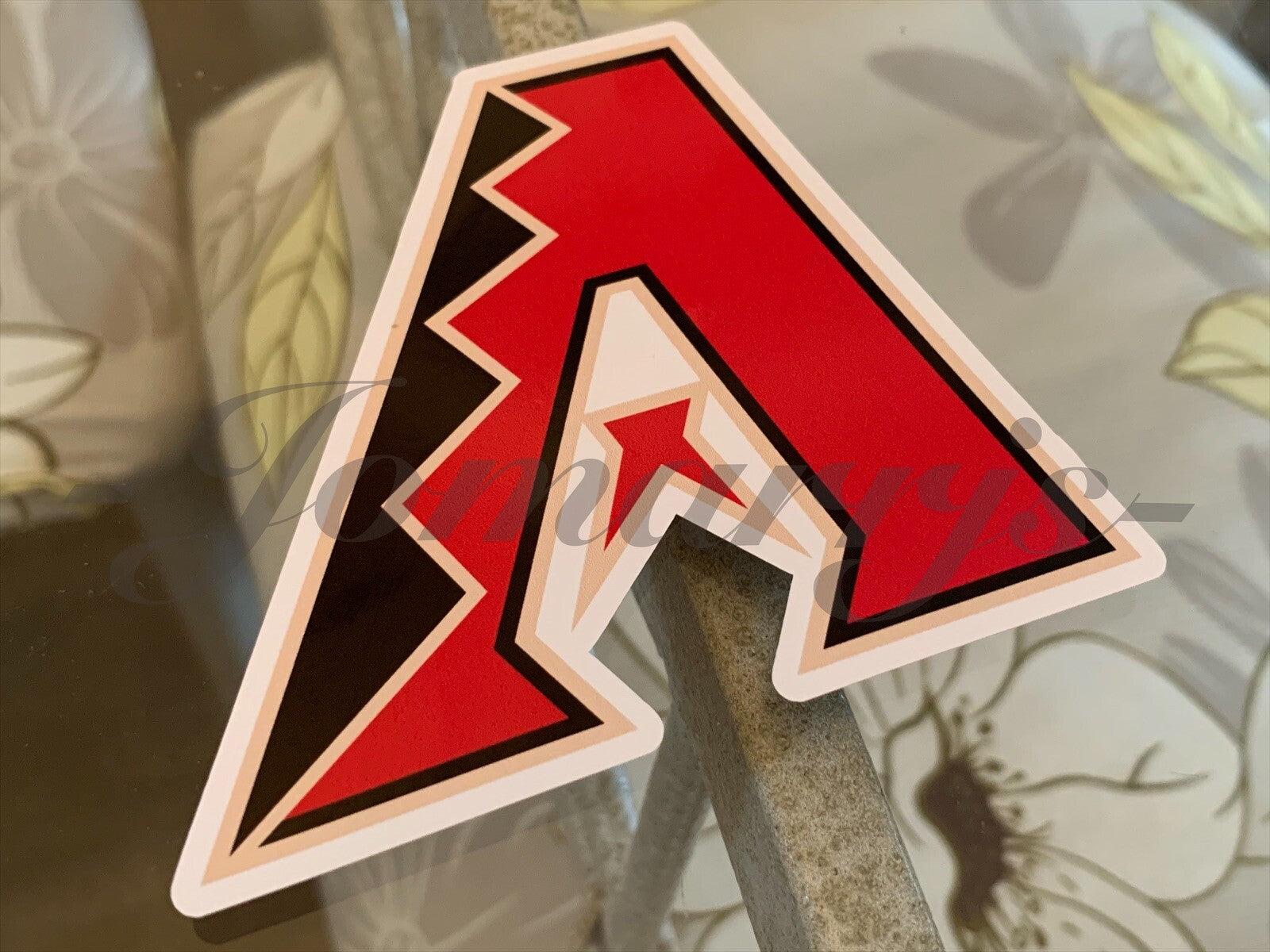 Arizona Diamondbacks Team Logo MLB Sticker Decal #RattleOn waterproof 2"-18"