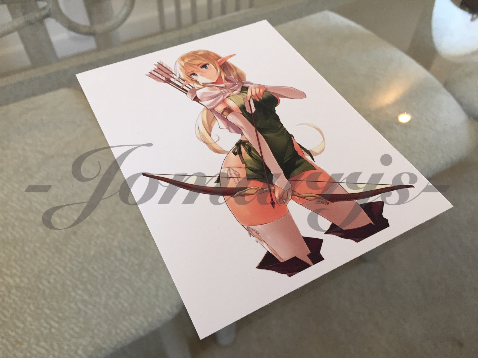 Gate - Anime - Tuka Luna Marceau "Arrows" Sticker Decal Vinyl Comic laptop manga
