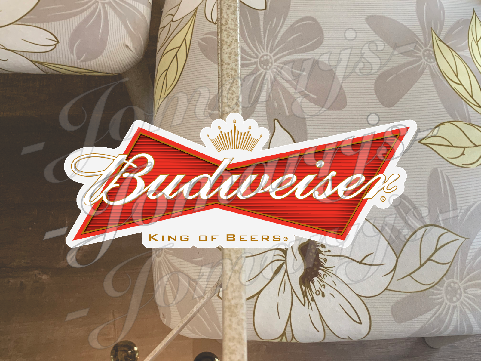 Budweiser Beer Logo Custom Vinyl Sticker Decal fan car vehicle tumbler Sz 3"-18"