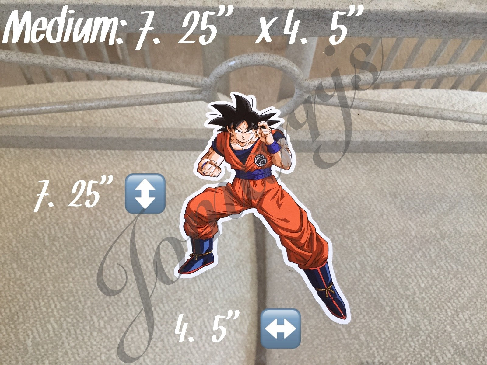 Dragon Ball Z Goku Stickers Decals Vinyl Sign Comic DBZ Super Saiyan *3 Sizes!*