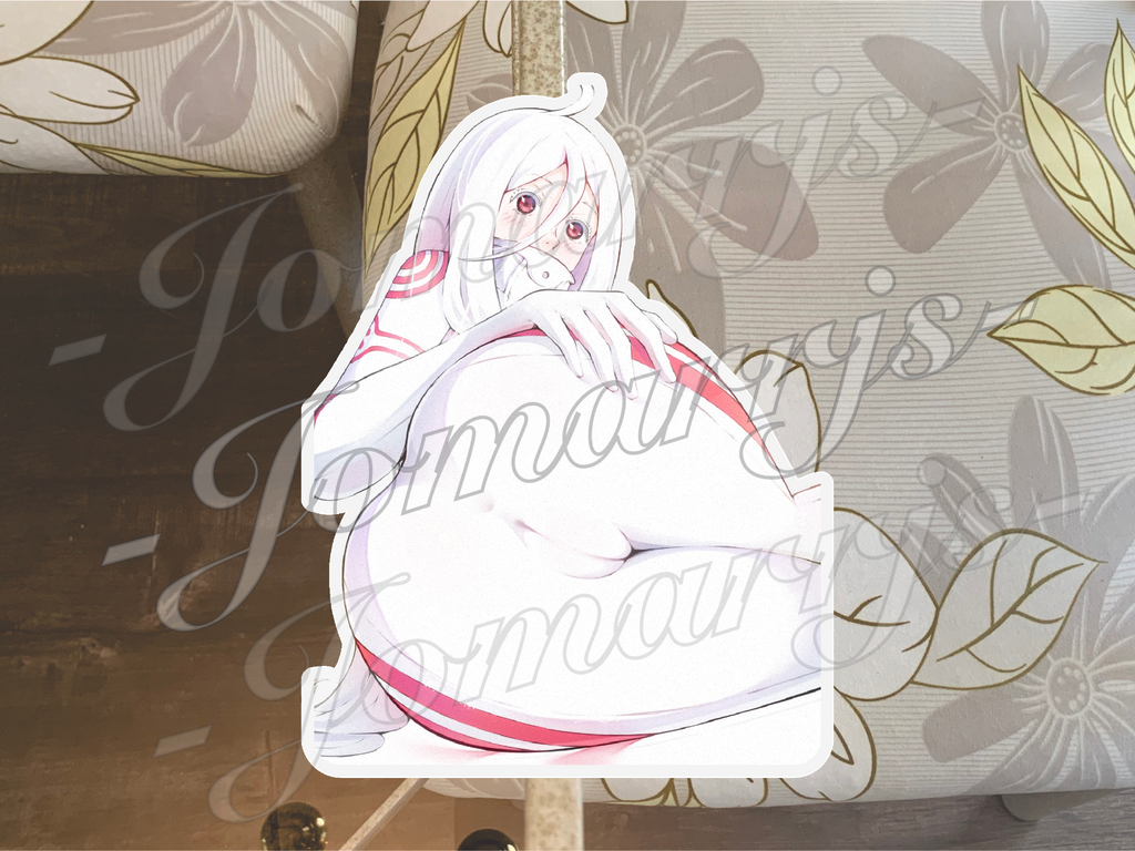 Deadman Wonderland Anime Shiro Bodysuit Sticker Decal Vinyl 002 ecchi manga