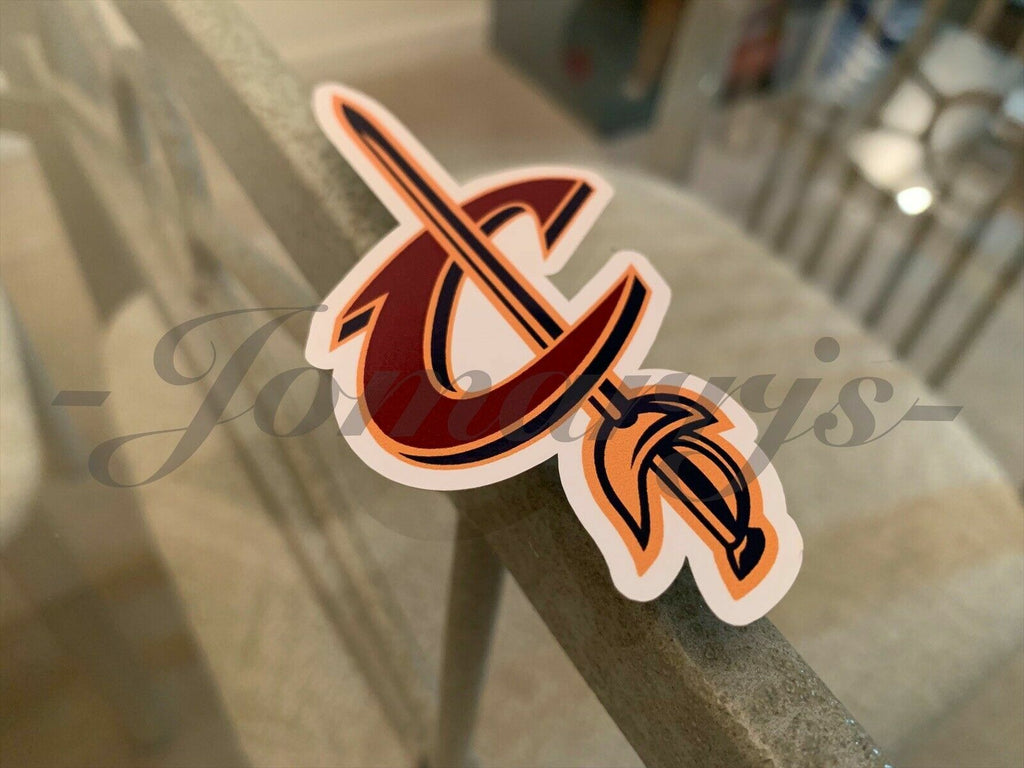 Cleveland Cavaliers Logo NBA Sticker Decal Vinyl waterproof 2"-18" #BeTheFight