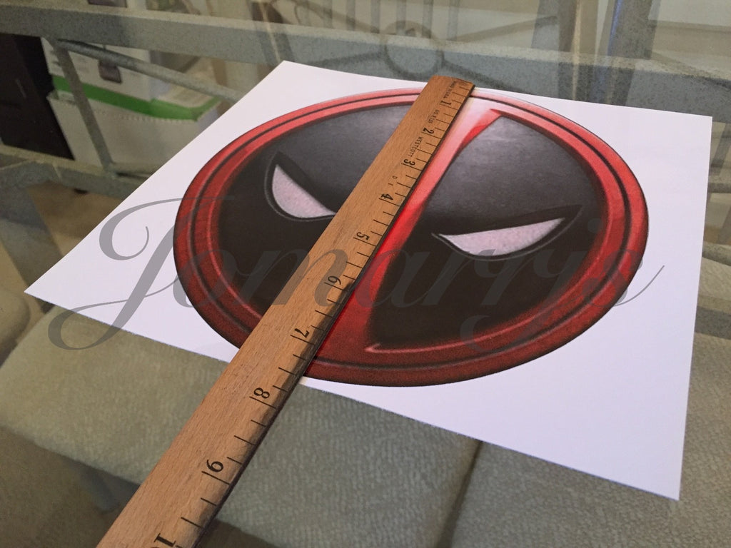 Marvel Deadpool Logo Stickers Decal Vinyl Sign Comic Movie