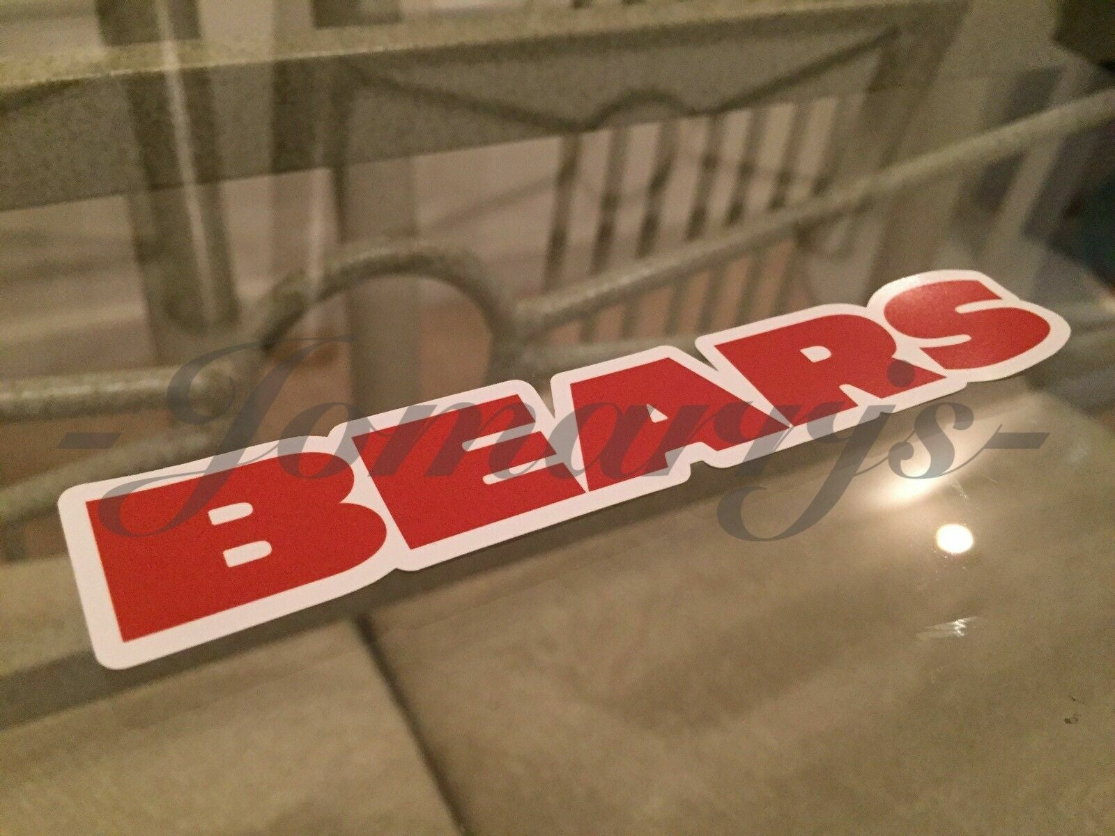 Chicago Professional Football Team Logo Vinyl Sticker Decal 2.5"-24"