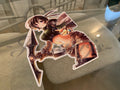 Final Fantasy - Gaming - Yuffie Kisaragi Sticker Decals Vinyl ff 7 anime vii D.